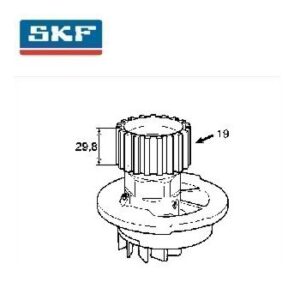 Bomba Agua - Chevrolet: Aveo - SKF