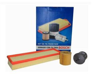 Kit Filtros - Peugeot: 208 - 2008 - Partner - Citroen: C3 - C3 Aircross - Berlingo - Bosch