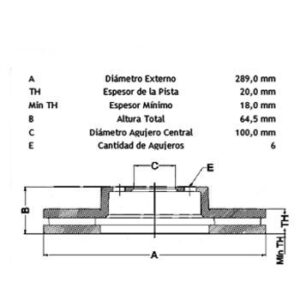 Juego Discos Frenos Delanteros - Toyota: Hilux - 4Runner - Corven