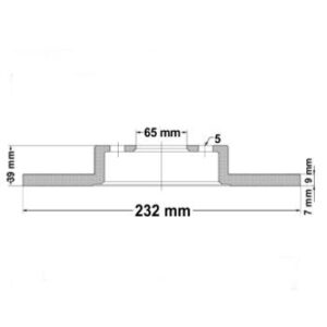 Juego Discos Frenos Delanteros - Volkswagen: Bora - Golf - Suran - New Beetle - Corven