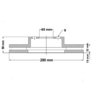 Juego Discos Frenos Delanteros - Volkswagen: Golf V - Vento - Corven