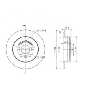 Juego Discos Frenos Delanteros - Toyota: Corolla Cross - Corven