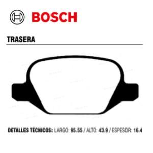 Pastillas Freno - Fiat: Linea - Bosch