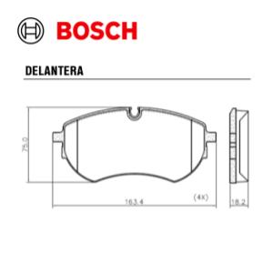 Pastillas Freno - Volkswagen: Amarok - Bosch