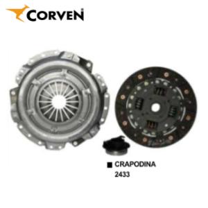 Kit Embrague - Renault: Clio - Kangoo - Twingo - Motor 1.4 D4F/D7F - Diametro 180mm. Estrias 26 - Corven