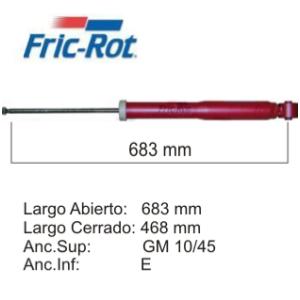 Amortiguador Trasero - Volkswagen: Fox - Suran - Fric Rot