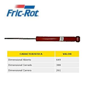 Amortiguador Trasero - Chevrolet: Cobalt - Fric Rot
