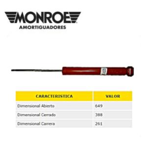 Amortiguador Trasero - Chevrolet: Cobalt - Monroe