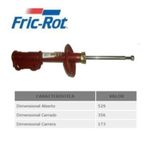 Amortiguador Delantero - Chevrolet: Onix - Prisma - Cobalt - Spin - Sonic - Fric Rot