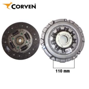 Kit Embrague - Fiat: Palio - Siena - Strada - Punto - Motor 1.8 8v sin crapodina - Diametro 205 mm - Estrias 20 - Corven