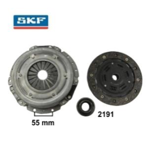 Kit Embrague - Renault: Clio - R9 - R11 - R12 - R18 - R19 - SKF - Motor 1.4 - Diametro 180mm. Estrias 26