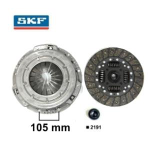 Kit Embrague - Renault: R11 - R12 - R18 - R9 - Clio - SKF - Motor 1.6 - Diametro 200mm. Estrias 26