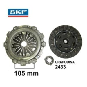 Kit Embrague - Renault: Clio - Express - Kangoo - Megane - Motor 1.9 D F8Q - Diametro 200mm. Estrias 26 - SKF