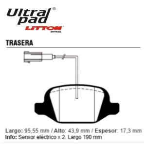 Pastillas Freno - Fiat: Linea - Ultra
