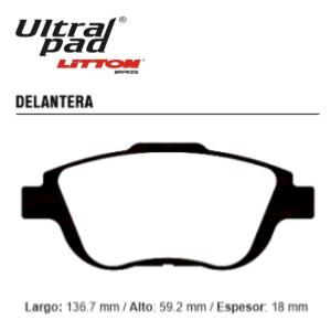 Pastillas Freno - Peugeot: 2008 - Citroen: C3 II - C3 Picasso - Ultra