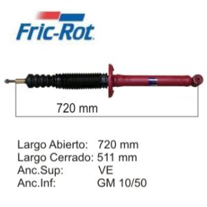 Amortiguador Trasero - Volkswagen: Golf - Fric Rot