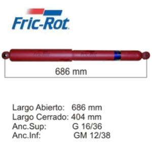Amortiguador Trasero – Ford: Ranger – Fric Rot