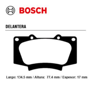 Pastillas Freno - Toyota: Hilux - Bosch