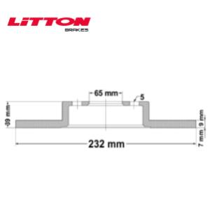 Juego Discos Frenos Delanteros - Volkswagen: Bora - Golf - Suran - New Beetle - Litton